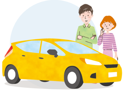 装備や、キズなど、クルマのコンディションを確認しましょう。