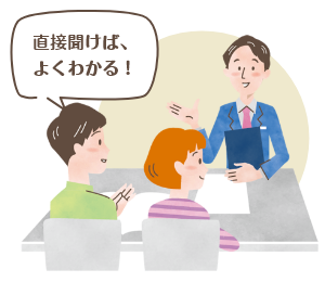 見積もりの説明を聞こう！